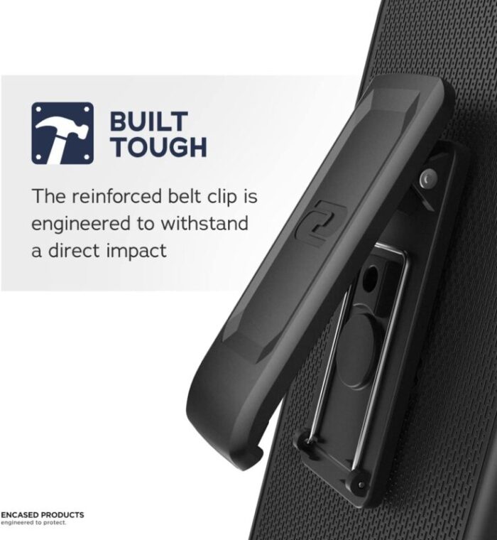 Belt Clip Holster For Moto G7 Power Thin Armor Black HL84TA 1 3