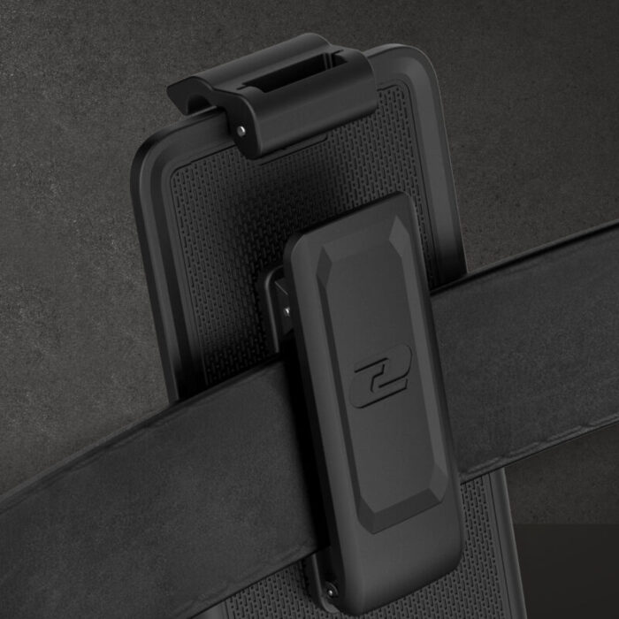 Belt Clip Holster For Moto G7 Power Thin Armor Black HL84TA 3 12