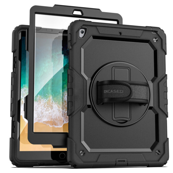 Encased Rugged Shield Case for iPad 9.7 6th5th Gen Black ENC06735