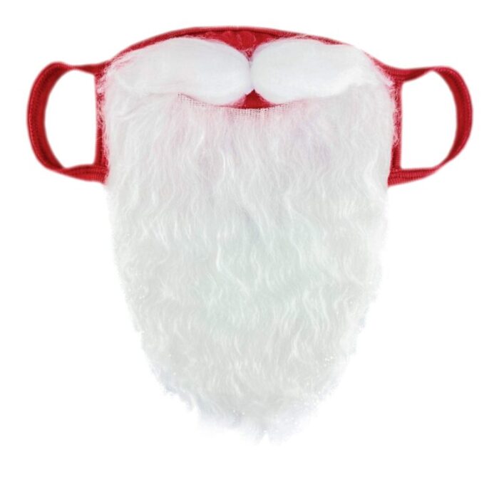 Encased Safe Santa Costume Mask 2 Pack Red White SM201X2 9