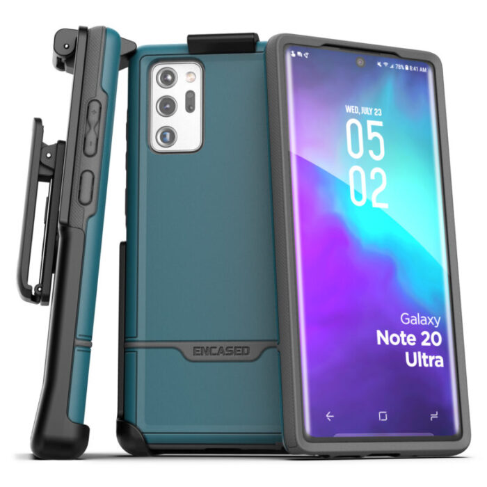 Galaxy Note 20 Ultra Rebel Case and Holster Blue Blue RB131AB HL