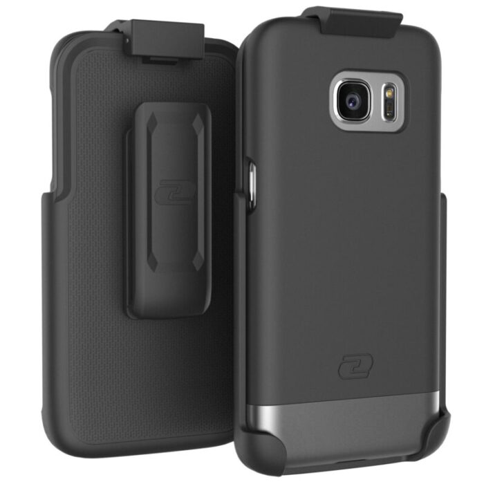 Galaxy S7 Slimshield Case And Holster Black Black SD10BK HL 1