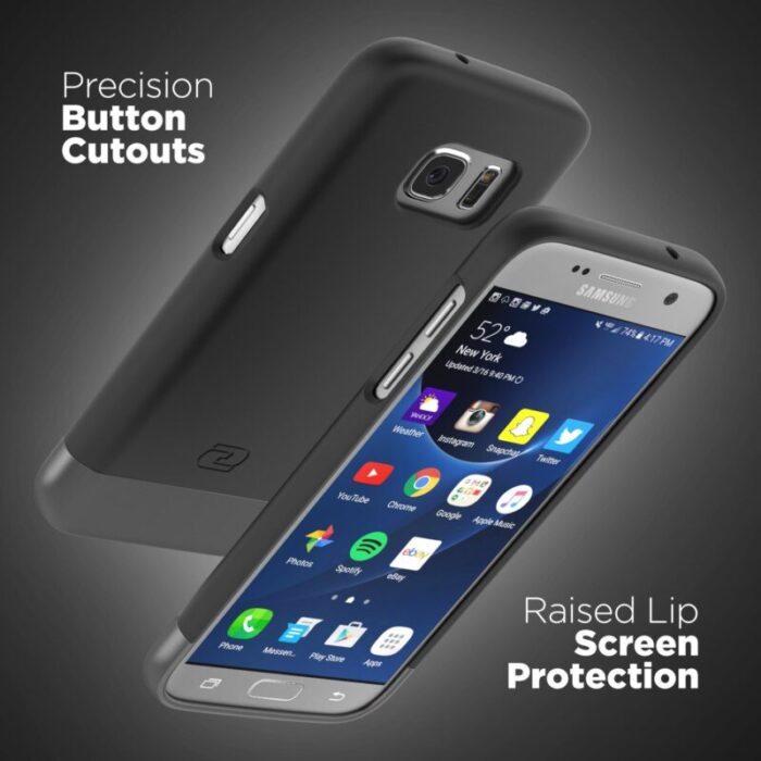 Galaxy S7 Slimshield Case And Holster Black Black SD10BK HL 3