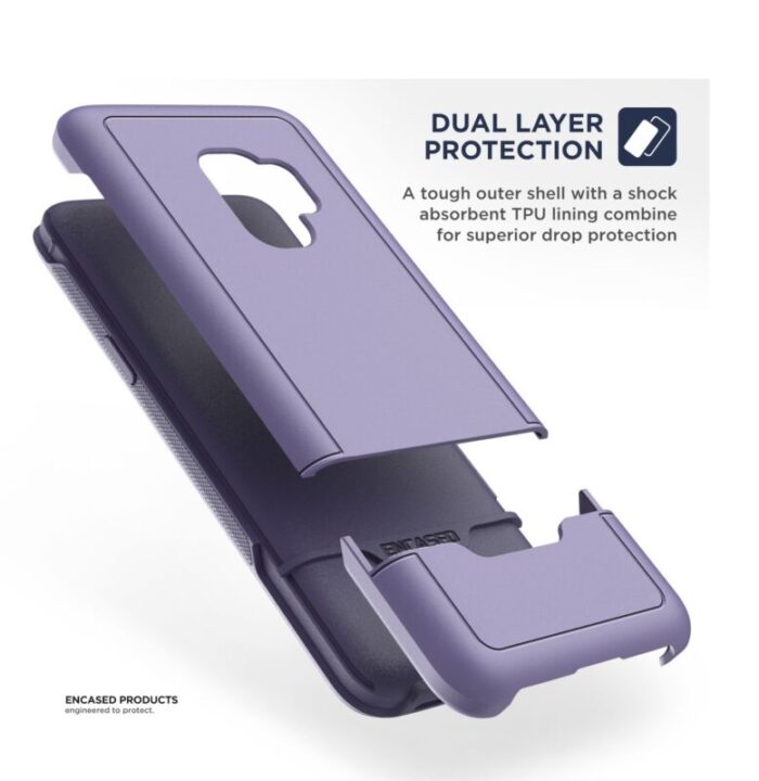 Galaxy S9 Rebel Case Purple Purple RB51PP 1