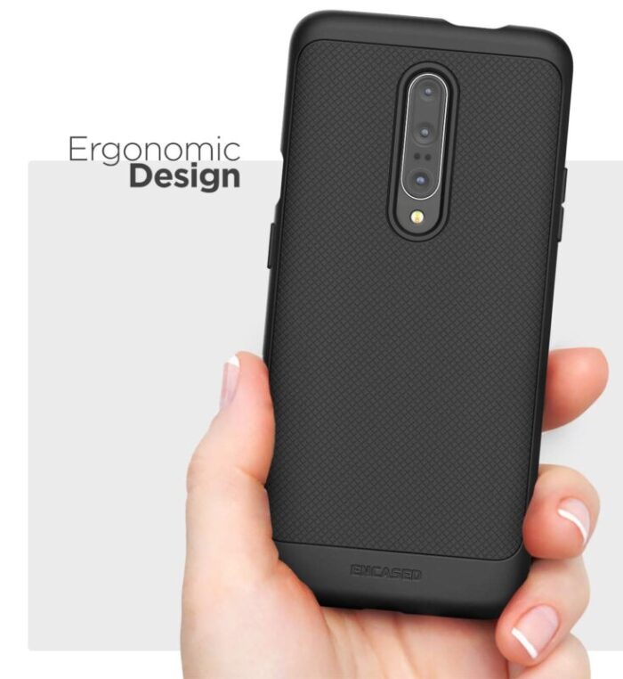 OnePlus 7 Pro Thin Armor Case Black Encased TA95BK 2