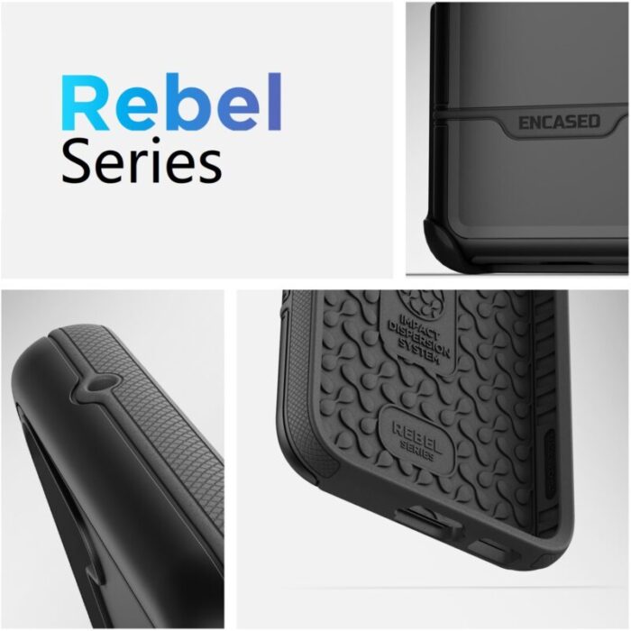 Samsung Galaxy S23 Rebel Case with Belt Clip Holster RB308BKHL 4 1