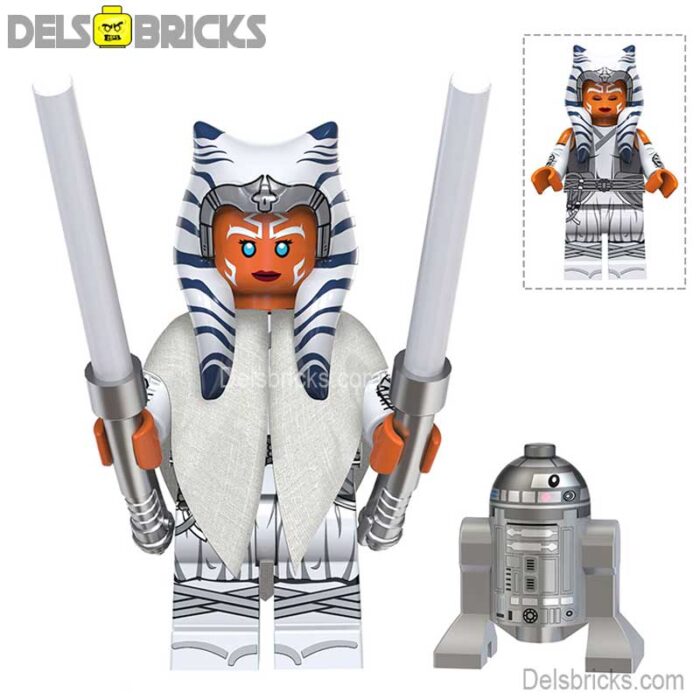 ahsoka tano tv8076 delsbricks minifigures