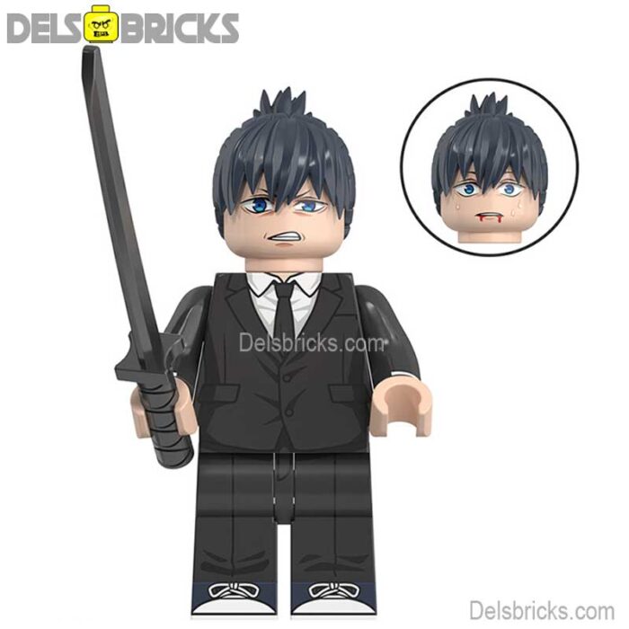 aki hayakawa chainsaw man wm2528 delsbricks minifigures