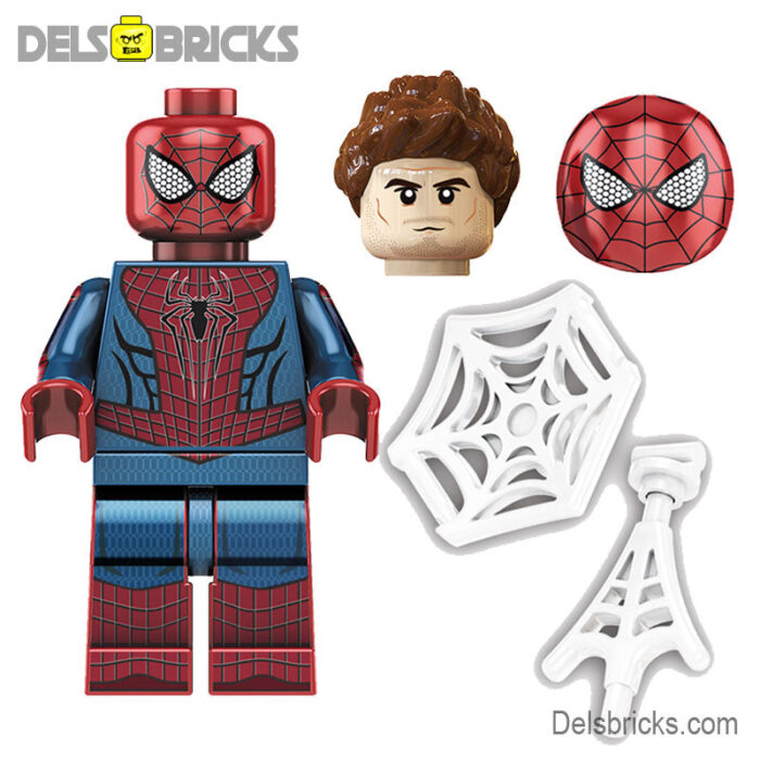 amazing spiderman lego minifigures delsbricks