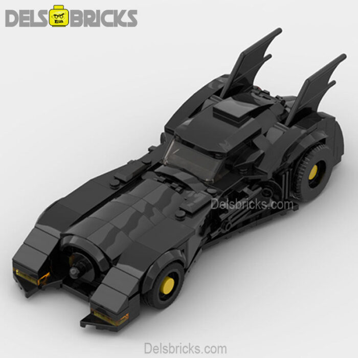 batmobile 1989 Delsbricks Minifugres