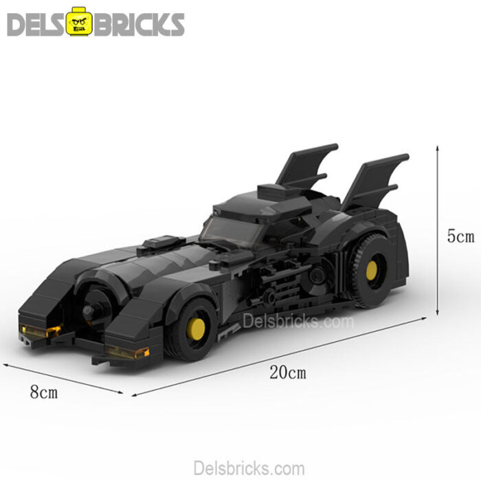 batmobile Delsbricks Minifugres 1