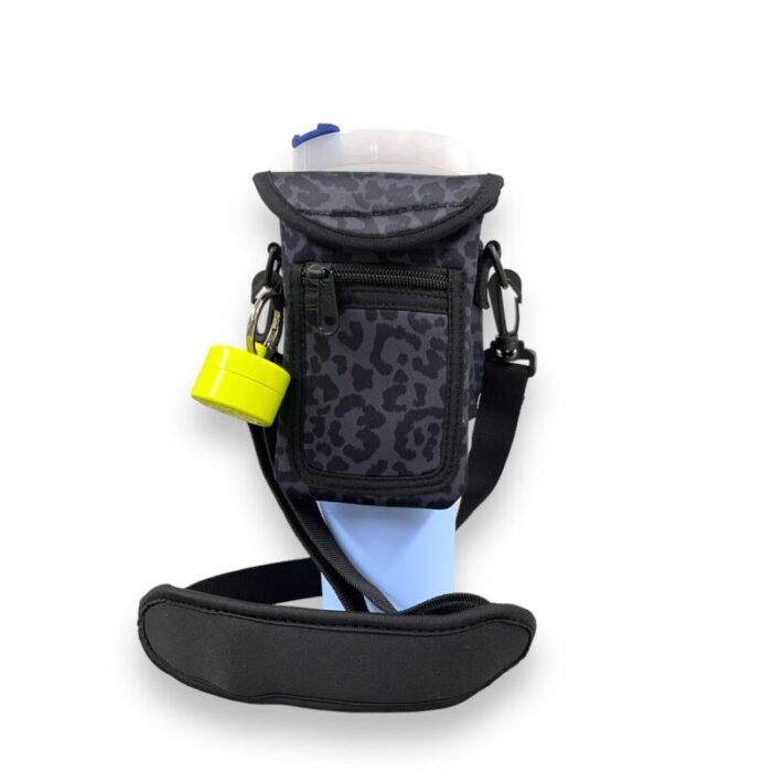 black leopard wrap around drink pocket preorderdrink handlers 734370