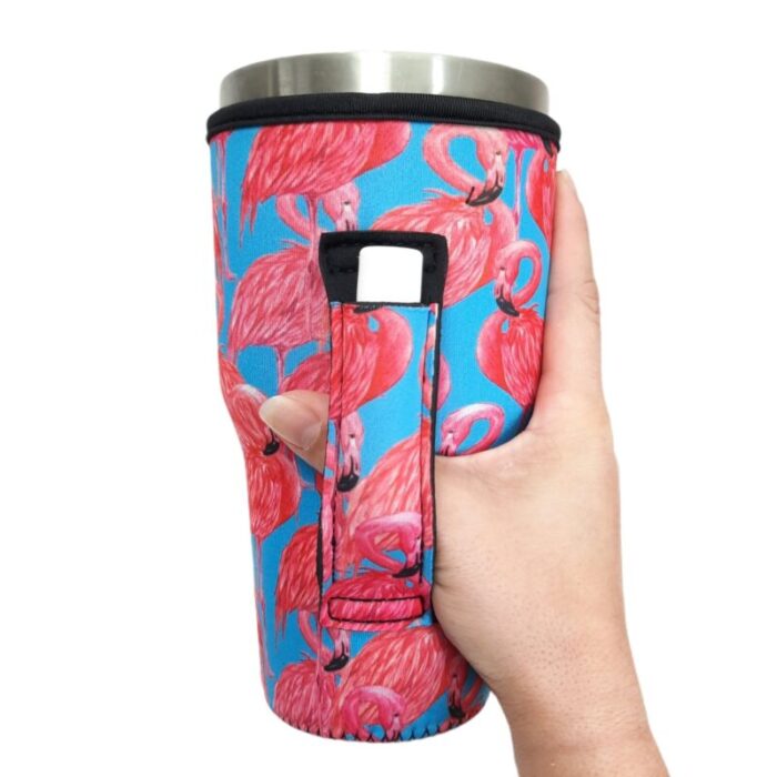 blue flamingo 30oz tumbler handlerdrink handlers 498186