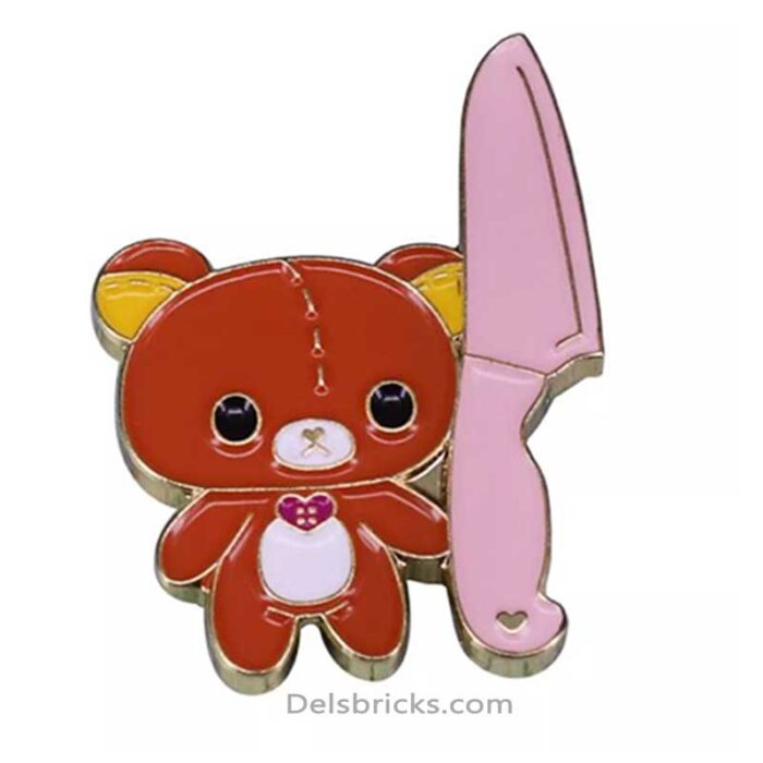 bute bear with knife delsbricks