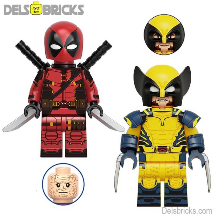 deadpool wolverine 3 delsbricks minifigures