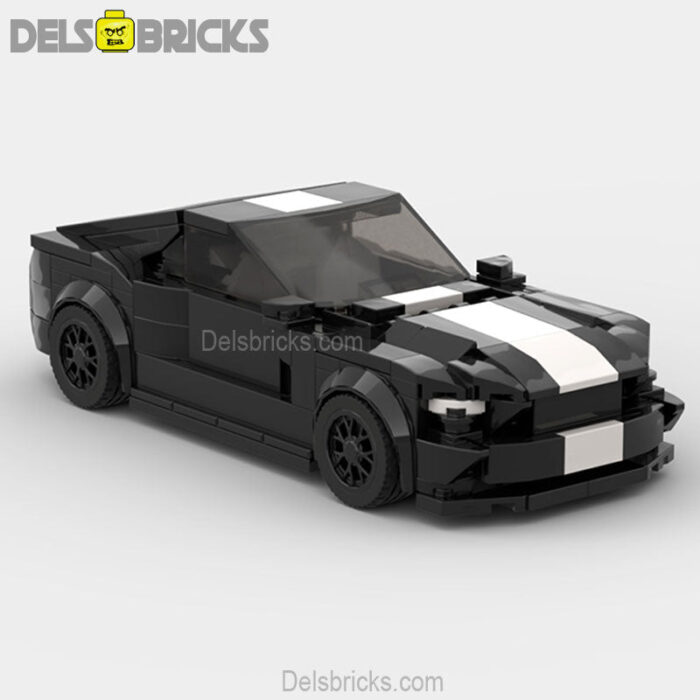 dodge gt500 car Delsbricks Minifugres