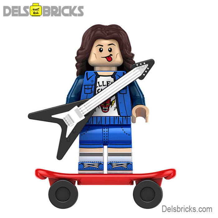 eddie munson stranger things lego minifigures delsbricks