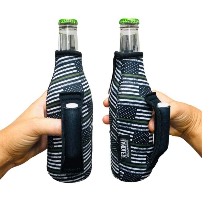 green line 12oz bottleneck handlerdrink handlers 470409