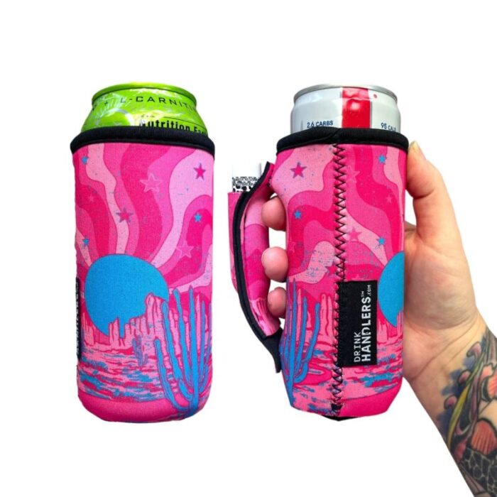 groovy cactus 16oz can handlerdrink handlers 881637