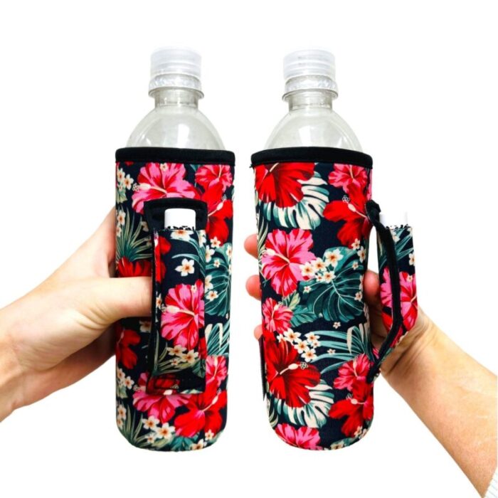 hibiscus 16 24oz soda water bottle tallboy can handlerdrink handlers 457990