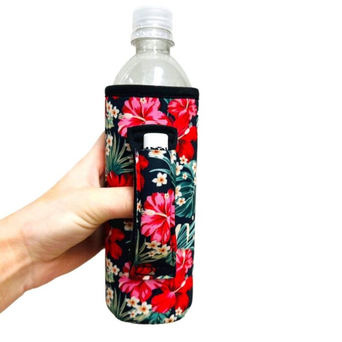 hibiscus 16 24oz soda water bottle tallboy can handlerdrink handlers 549009