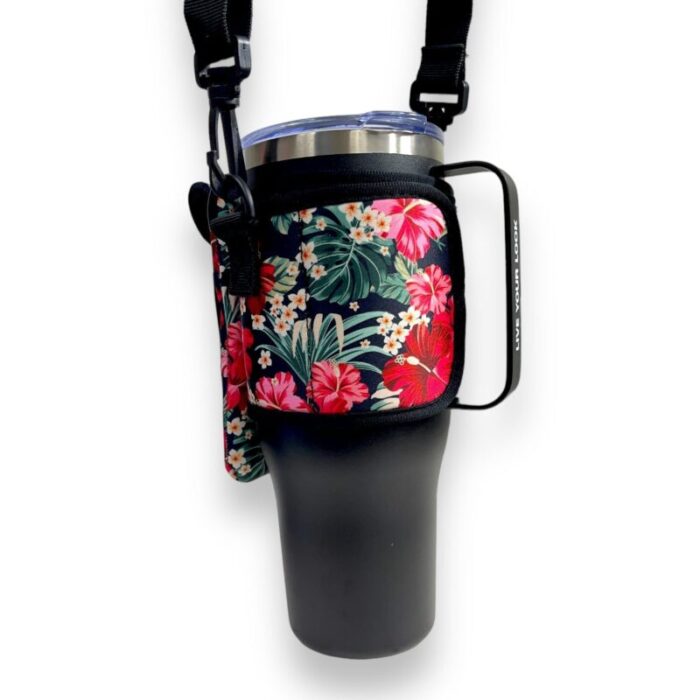 hibiscus wrap around drink pocketdrink handlers 855201