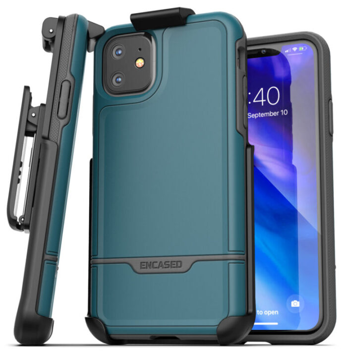 iPhone 11 Rebel Case and Holster Blue Blue RB102AB HL