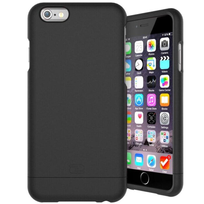 iPhone 7 Slimshield Case And Holster Black Black SD04BK HL 1