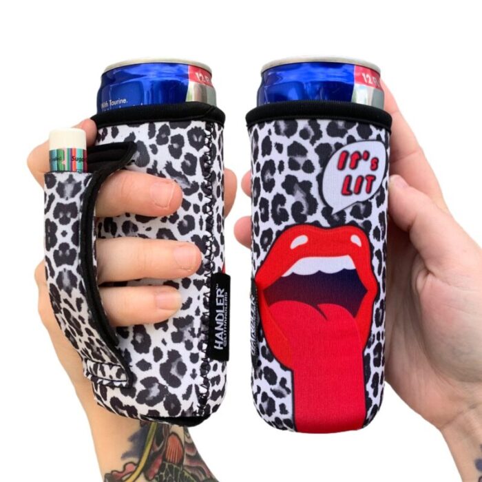 its lit lips 12oz slim can handlerdrink handlers 845747