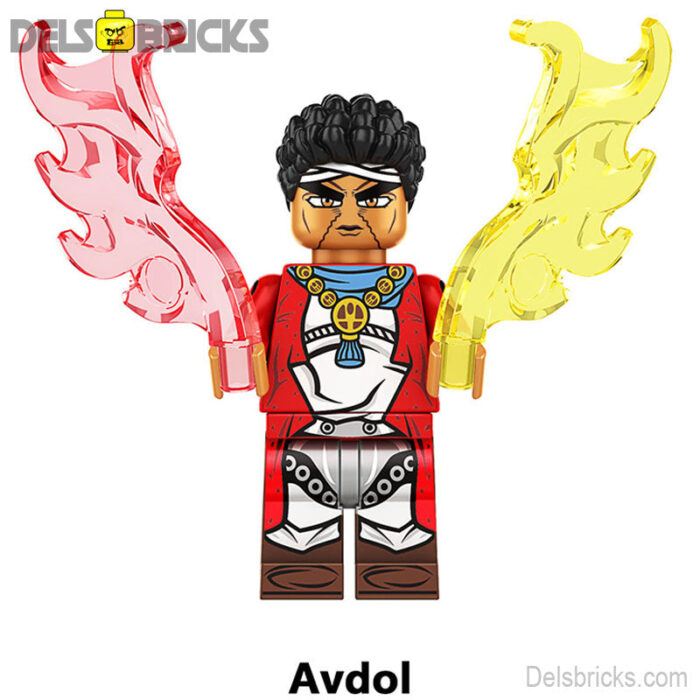 jojo 6 delsbricks minifigures