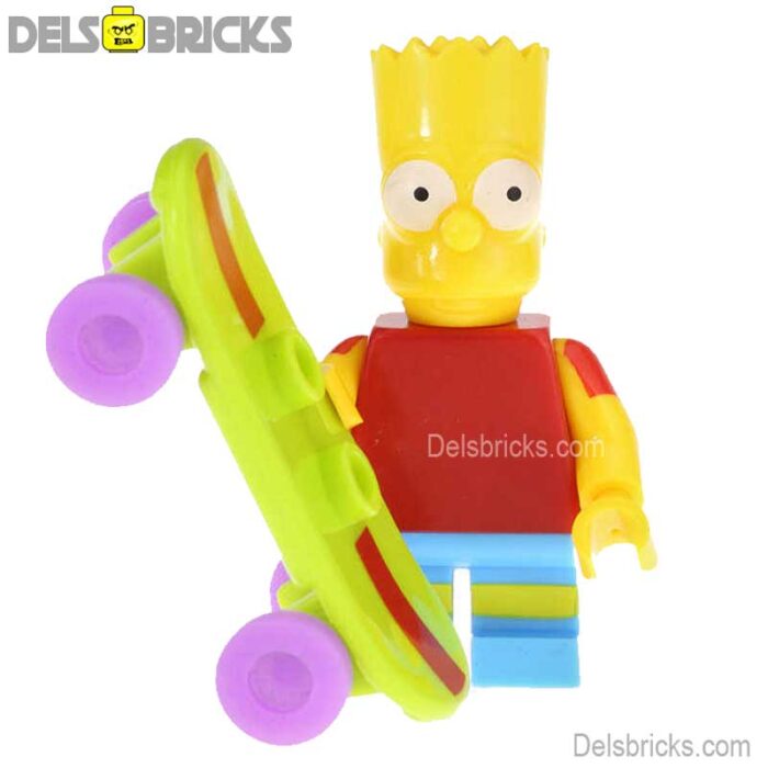 kf523 bart simpson delsbricks minifigures