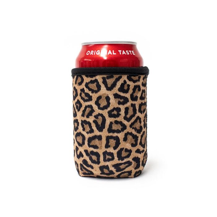 leopard 12oz regular can sleevedrink handlers 191719