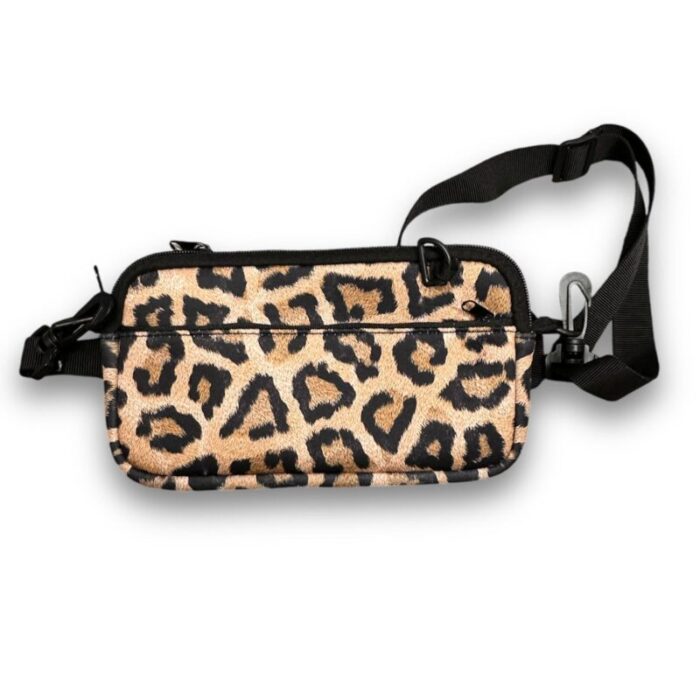 leopard crossbody pursedrink handlers 203107