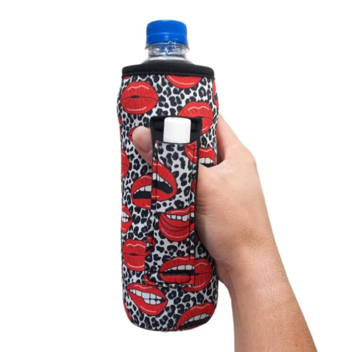 leopard lips 16 24oz water bottle handlerdrink handlers 221692