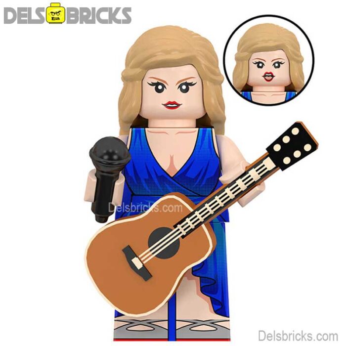 lg0100 taylor swift delsbricks minifigures toys