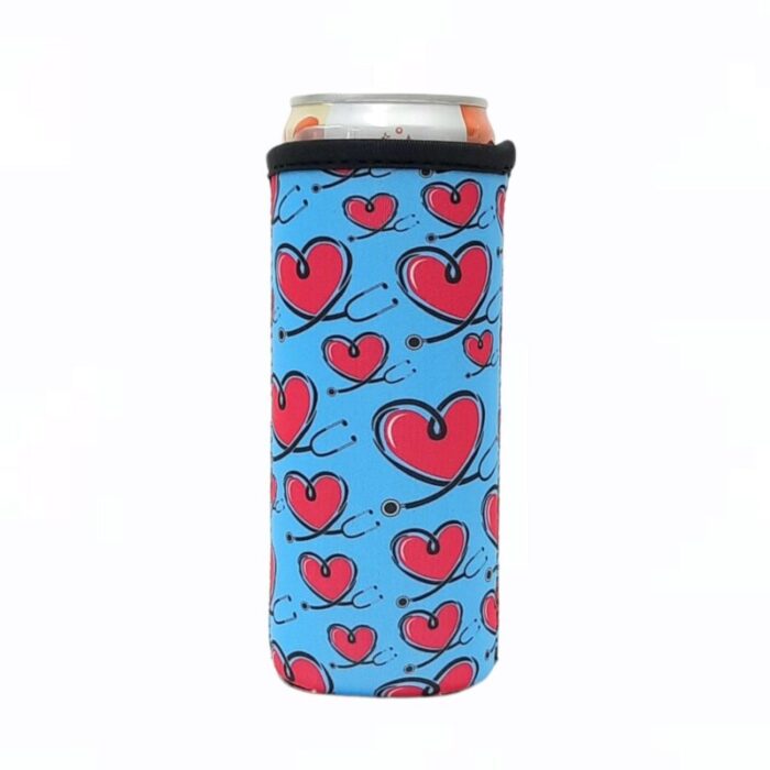 love a nurse 12oz slim can sleeve limited editiondrink handlers 404156