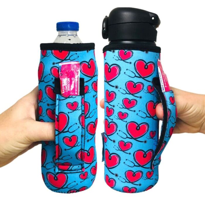 love a nurse 16 24oz water bottle handlerdrink handlers 106248