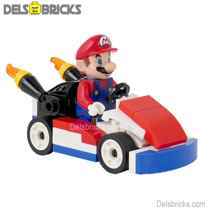 moc1218 a mario kart delsbricks minifigures toys 2