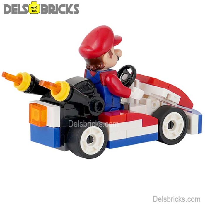 moc1218 a mario kart delsbricks minifigures toys 3