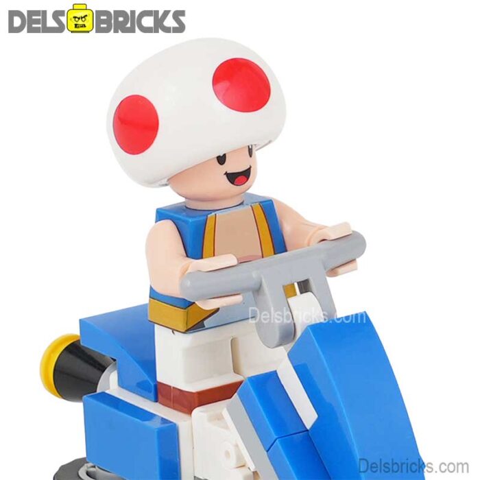 moc1225 a toad kart delsbricks minifigures toys 3