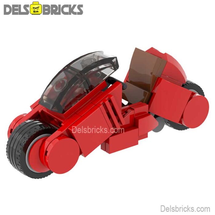 moc1256 akira motorcycle delsbricks minifigures toys