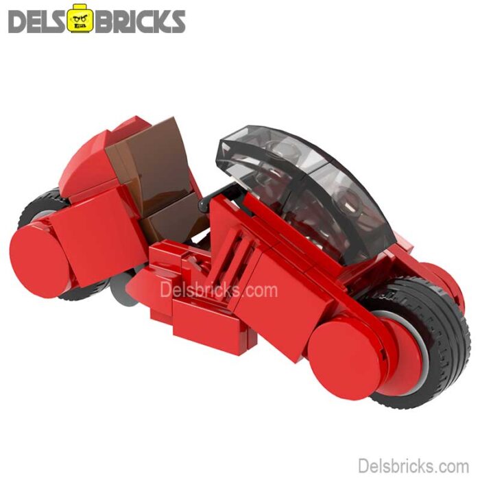 moc1256 akira motorcycle delsbricks minifigures toys 1