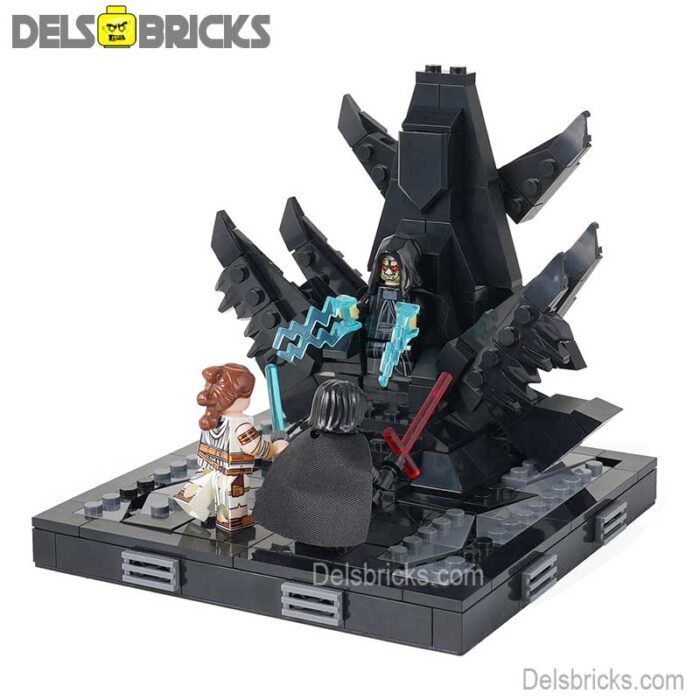 moc2133 palpatine throne delsbricks minifigures toys