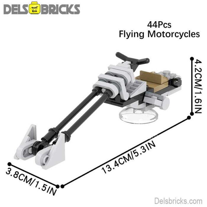 moc2187 sw floating cycle set delsbricks minifigures toys 3