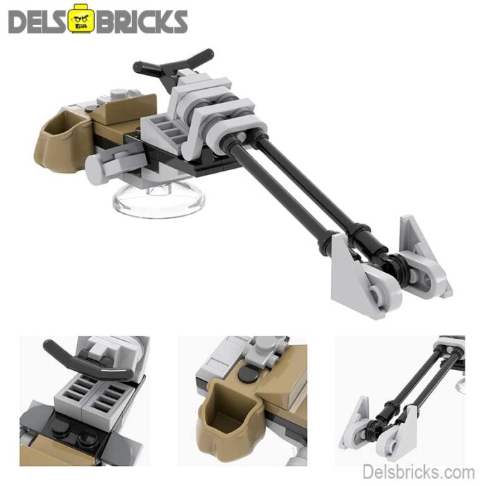 moc2187 sw floating cycle set delsbricks minifigures toys 4