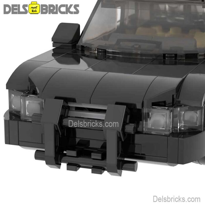 moc4128 police car delsbricks minifigures toys 2