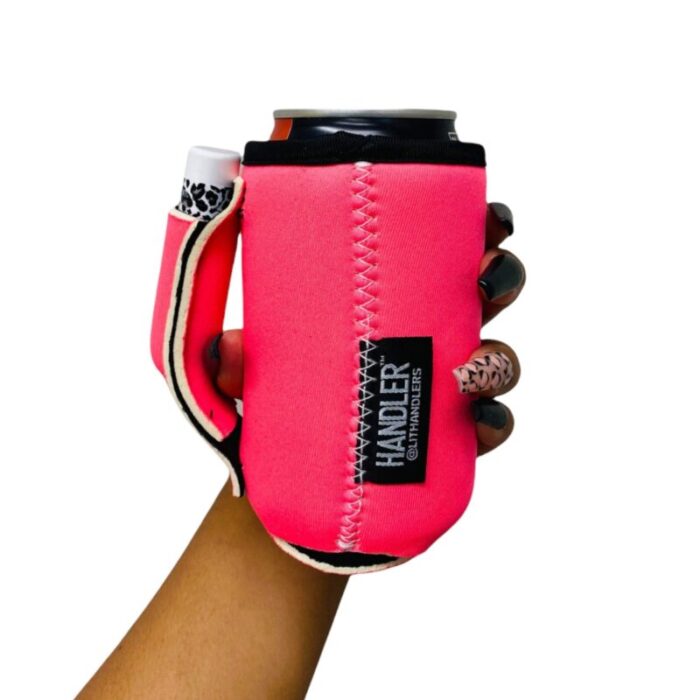 neon pink 12oz regular can handlerdrink handlers 299386