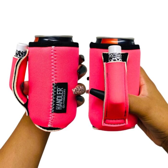 neon pink 12oz regular can handlerdrink handlers 833193