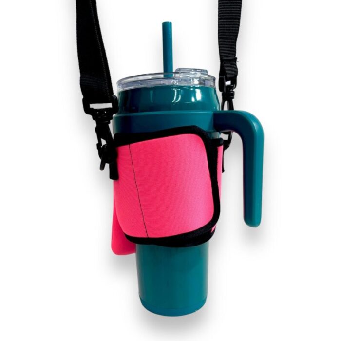 neon pink wrap around drink pocketdrink handlers 136568