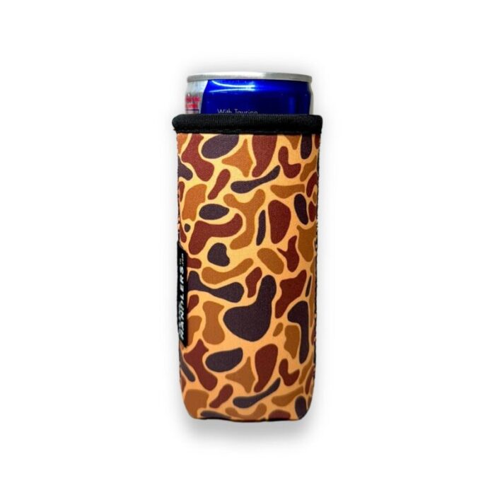 old school camo 8 10oz slim can handlerdrink handlers 325130